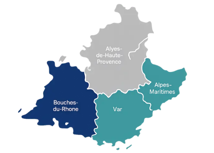 carte zone intervention Matière et Peinture