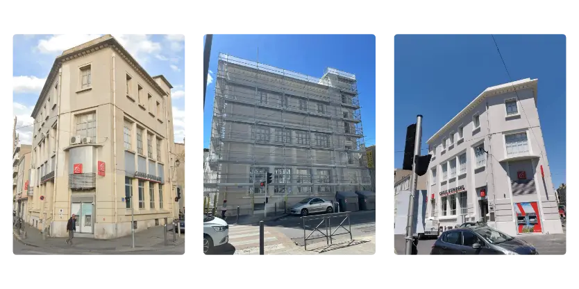 Ravalement de façades et peinture extérieure